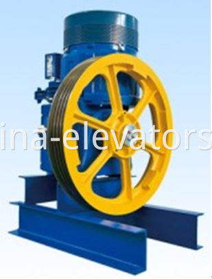 13VTR VVVF Geared Traction Machine for OTIS Elevators